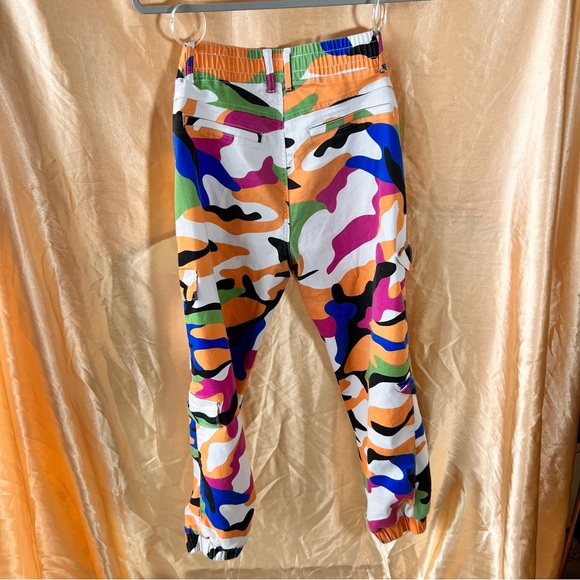 VIP Vintage Y2K Artsy Paint Drip Camo Joggers - Picture 3 of 4